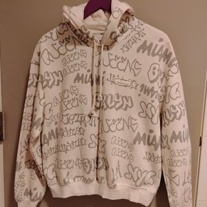 Womens Brooklyn Graffiti Hoodie